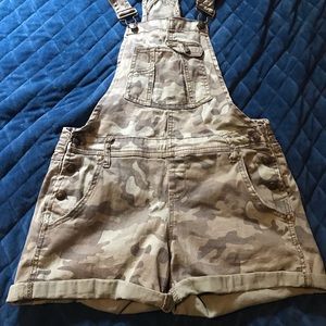 Camo overalls